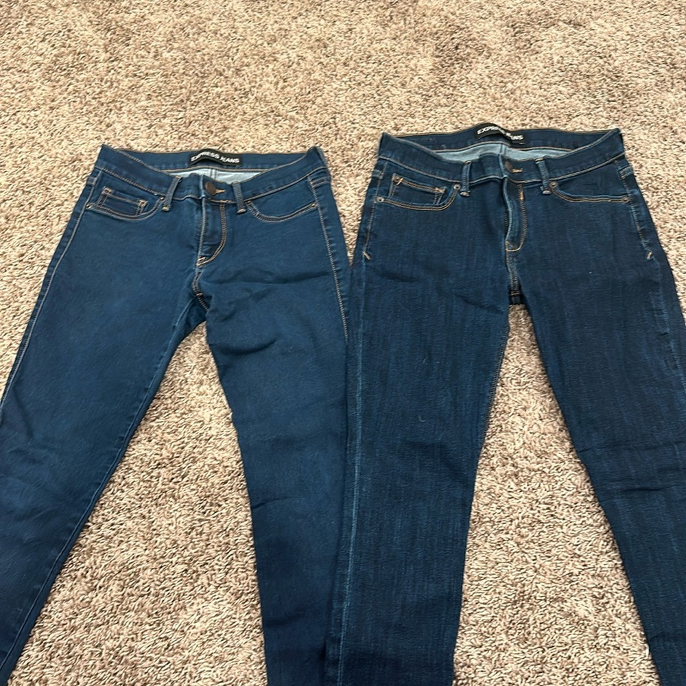 Express jeans / leggings / low rise